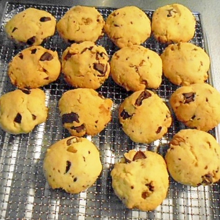 米粉使用のチョコとくるみのクッキー レシピ 作り方 By Kabatan まき 楽天レシピ